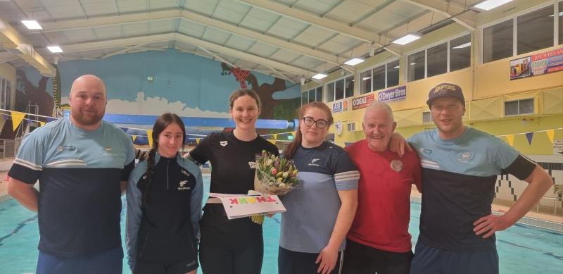 Inspiring and high-energy elite coaching session for swim club in Tipperary