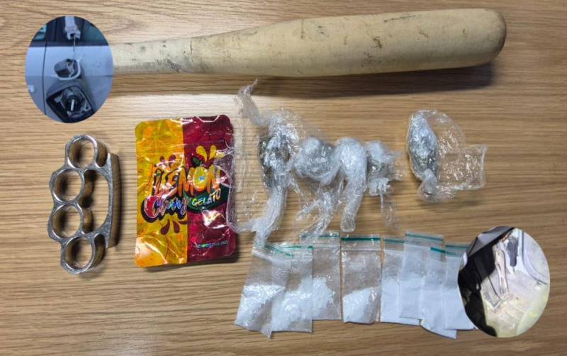 Driver arrested near Offaly border after garda&iacute; uncover 'illegal mobile pharmacy' and more