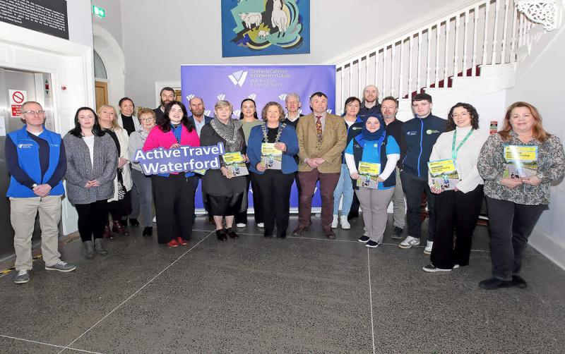 Launch of Waterford Walking and Cycling Index shows that 'meaningful change takes time'