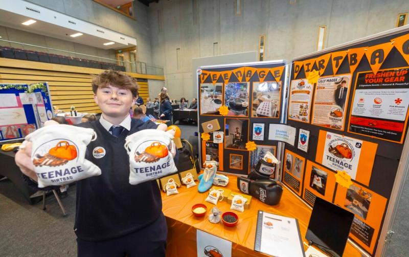 Waterford student wins major enterprise award for one-of-a-kind business creation