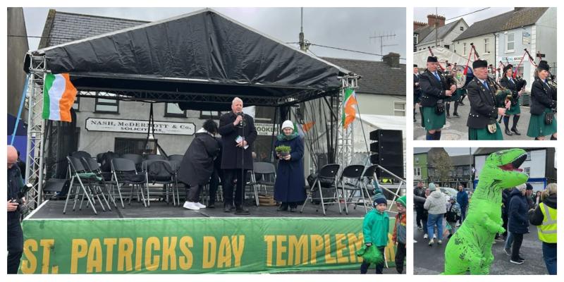 IN PICTURES: St Patrick&rsquo;s Day celebrations get underway on the square in Templemore