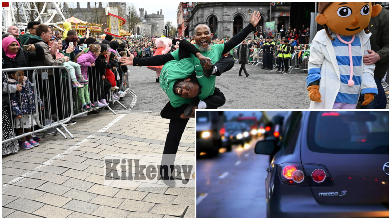 LIVE: Must know traffic information ahead of St Patrick's Day festivities in Kilkenny 