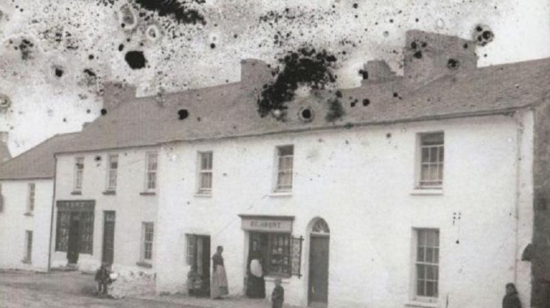 Rare and special opportunity to see 19th Century photos of Offaly village