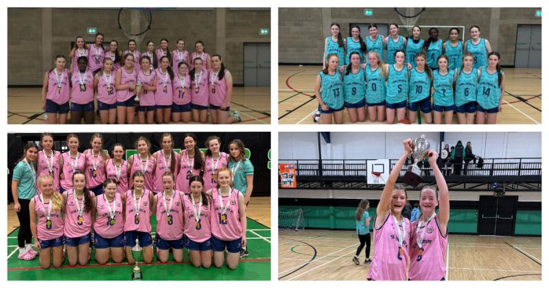 Scoil Chr&iacute;ost R&iacute; Portlaoise make history with hat-trick of regional basketball wins