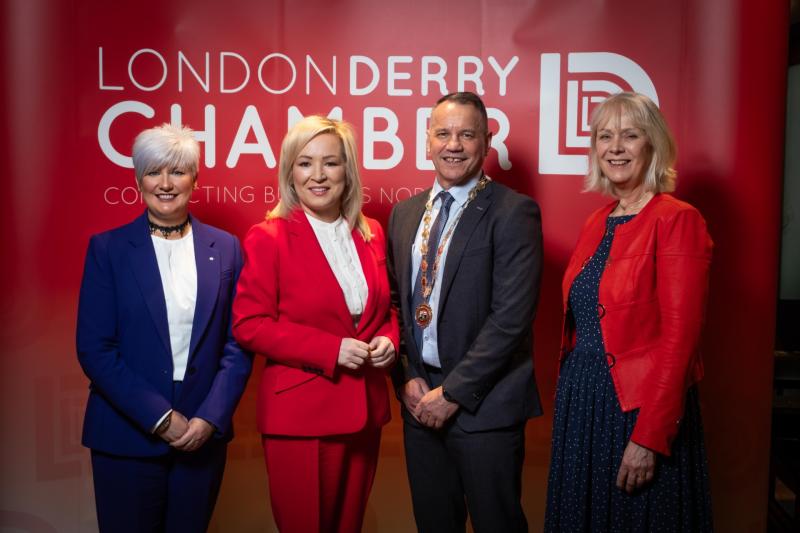 First Minister backs North West&rsquo;s role in driving regional delivery during Derry visit