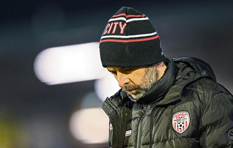 &ldquo;We&rsquo;ll take this on the chin and move on&rdquo; - Derry manager Lynch