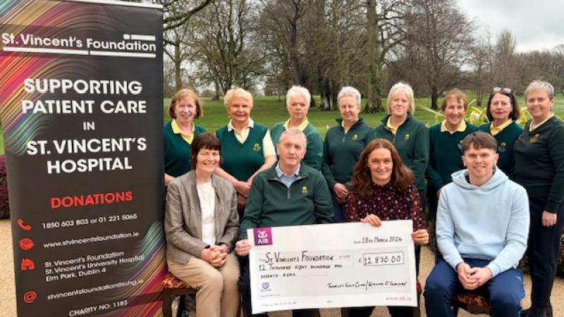 PICTURE: Local Tipperary golf club raises over &euro;12,000 for charity