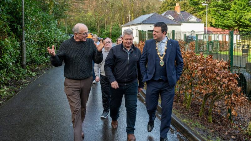 Derry Mayor marks successful month engaging with community groups across Sperrins