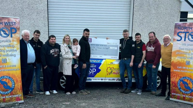 Group  raise over &euro;40,000 for charity through 3,000km drive from Glenties to Germany