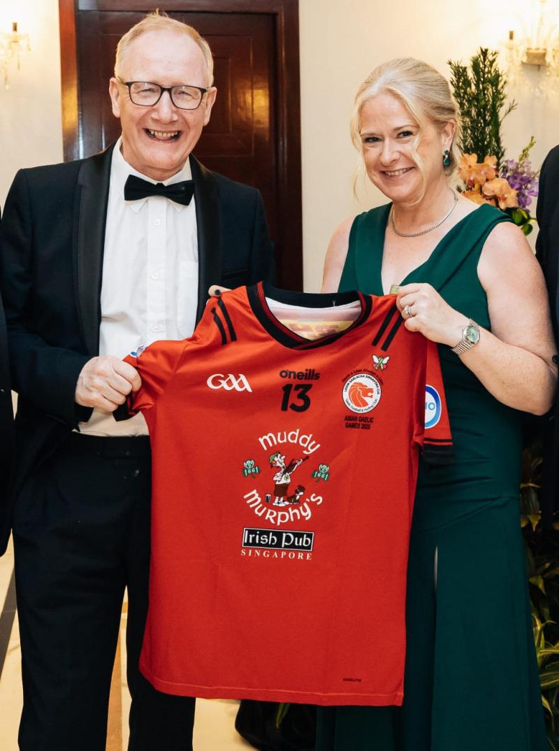 Leitrim Well Represented at Singapore&rsquo;s St Patrick&rsquo;s Day Ball