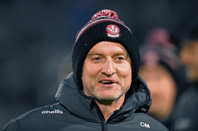 Derry manager Meenagh already focussing in on Antrim