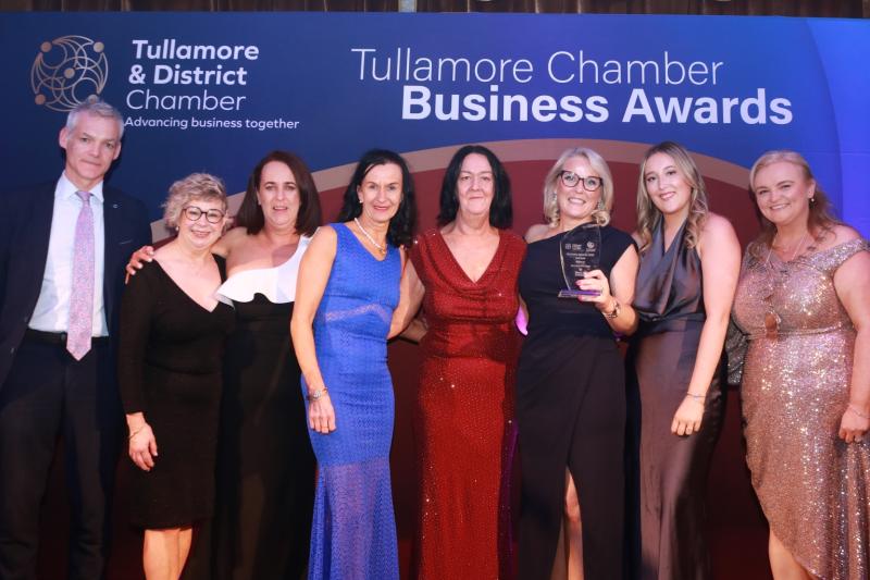 Jenny's Kitchen in the Bridge Centre received a hospitality award