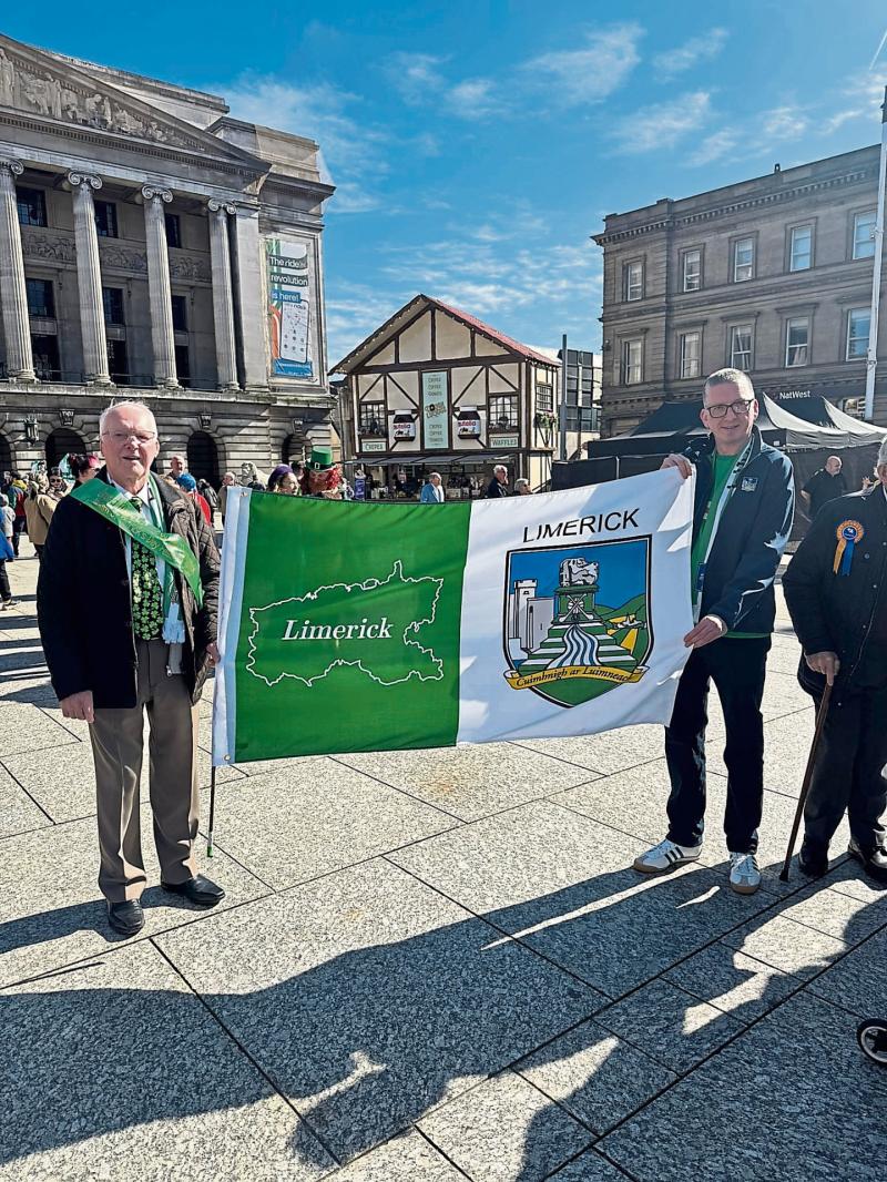 Limerick man Michael is the toast of Nottingham's St Patrick's festival