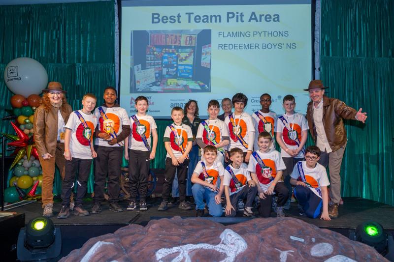 Dundalk's Flaming Pythons shine at National LEGO League Final