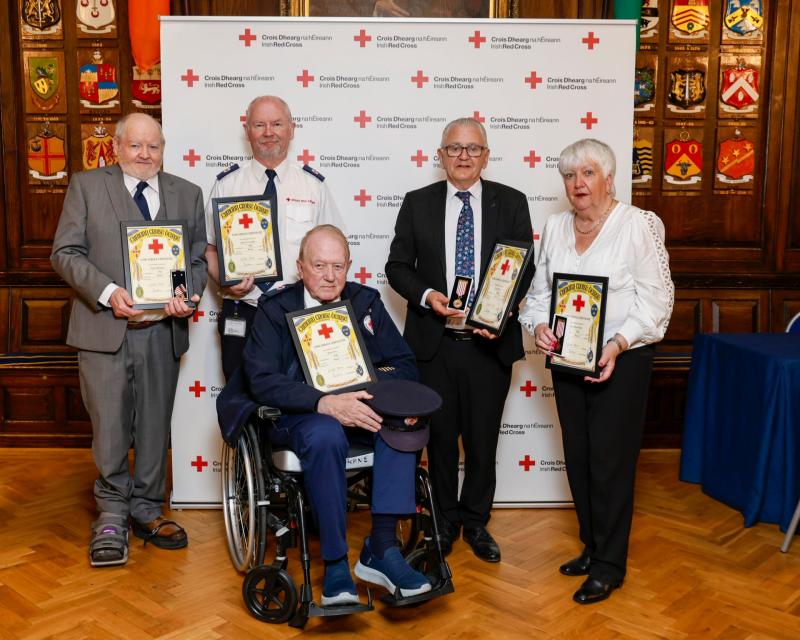 Louth volunteer honoured for 50 years of lifesaving service