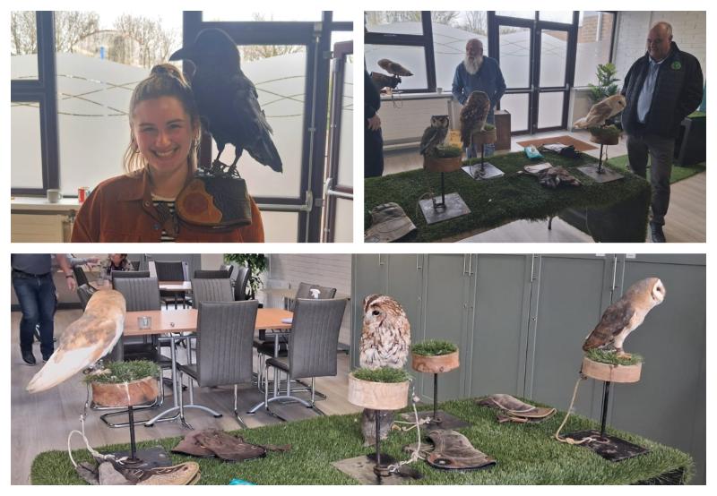 Look 'hoo' dropped in! Delight in Laois as 'TV star' visit Portlaoise caf&eacute; event