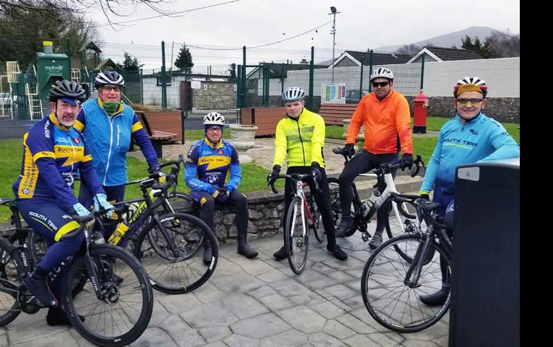 Stunning scenery and birthday cake enjoyed by South Tipperary Cycling club members