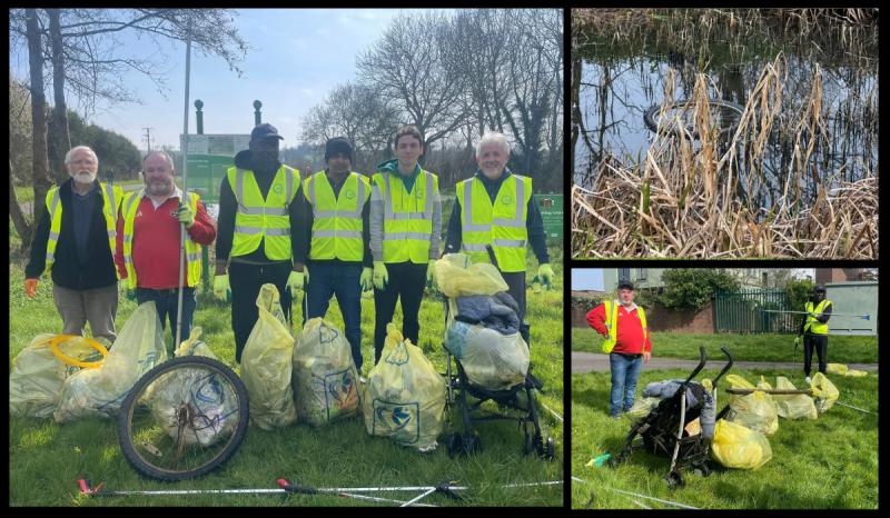 Life buoys, a walking aid, and a buggy among &ldquo;outrageous&rdquo; rubbish found in Longford&nbsp;beauty spot