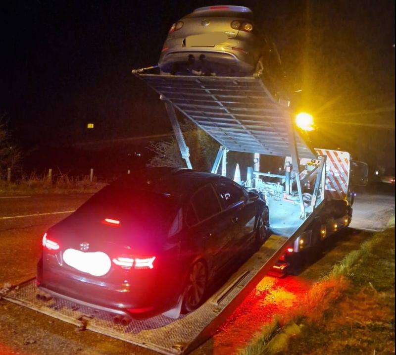 &ldquo;Enjoy the walk home&rdquo;: Louth Garda&iacute; seize cars from reckless boyracers