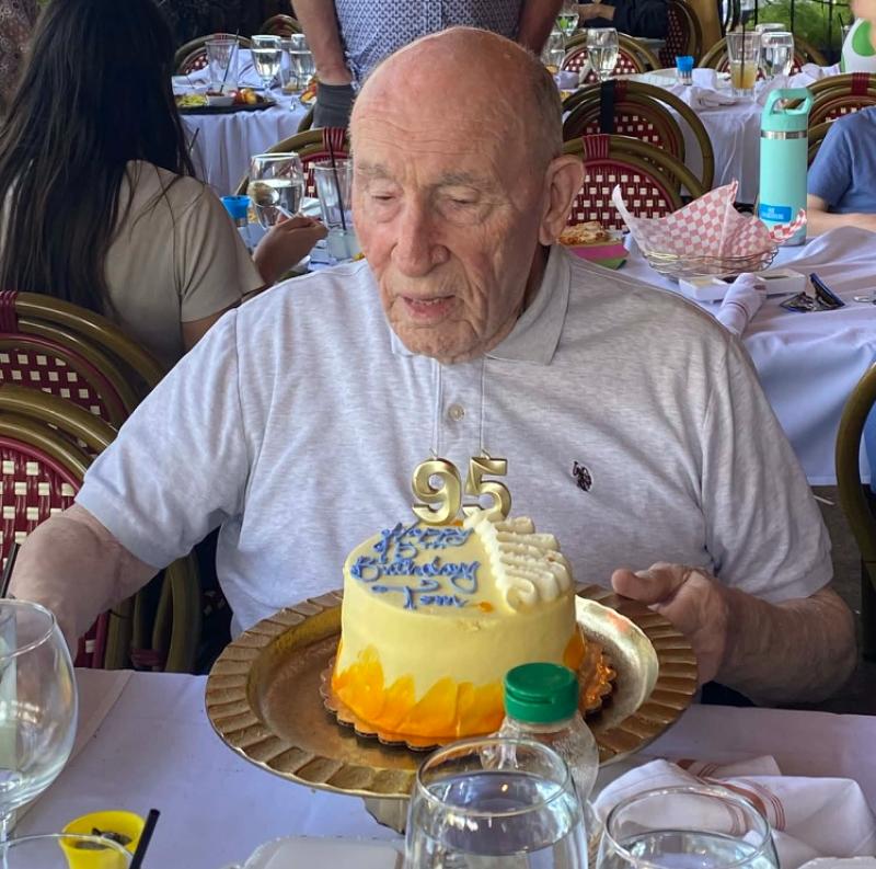 Congratulations: Proud son of Longford celebrates milestone 95th birthday in Los Angeles 