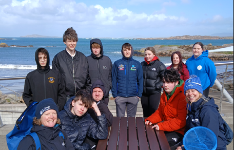 Students from three schools join Clean Coasts Roadshow on Arranmore