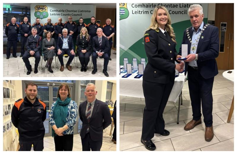 Leitrim Civil Defence honoured for work during Covid at special ceremony 