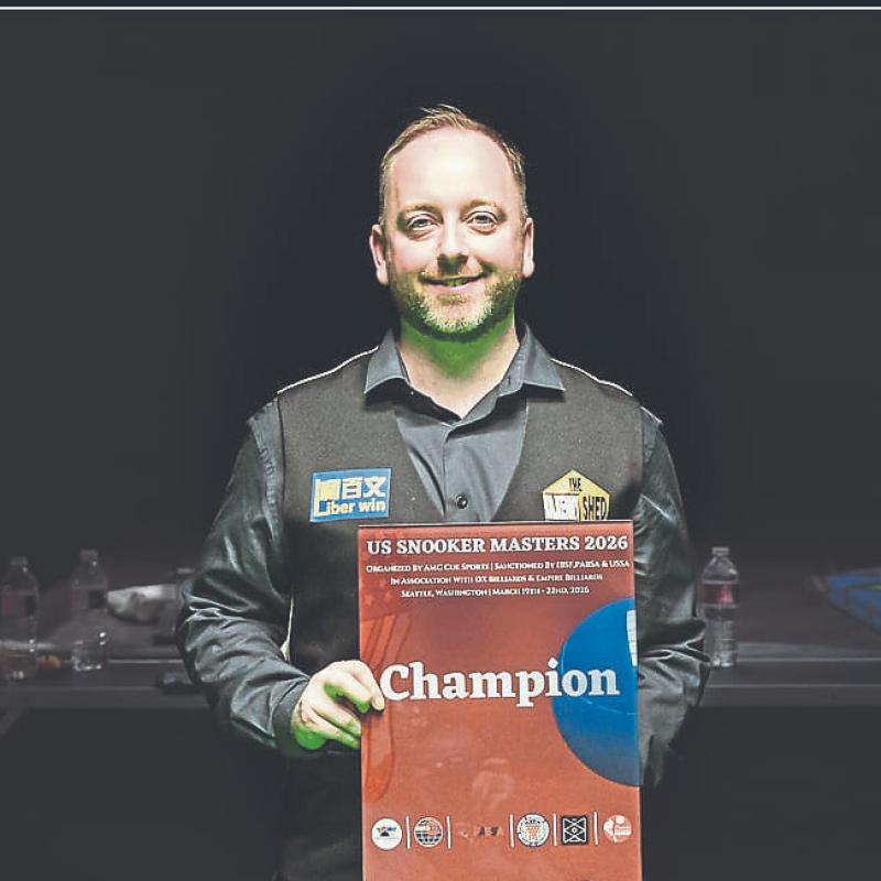 Kilkenny snooker star crowned US Masters champion in all-irish final