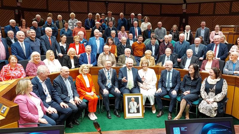 'You'll always be my hero' video call from Australia on last meeting of Laois county councillor