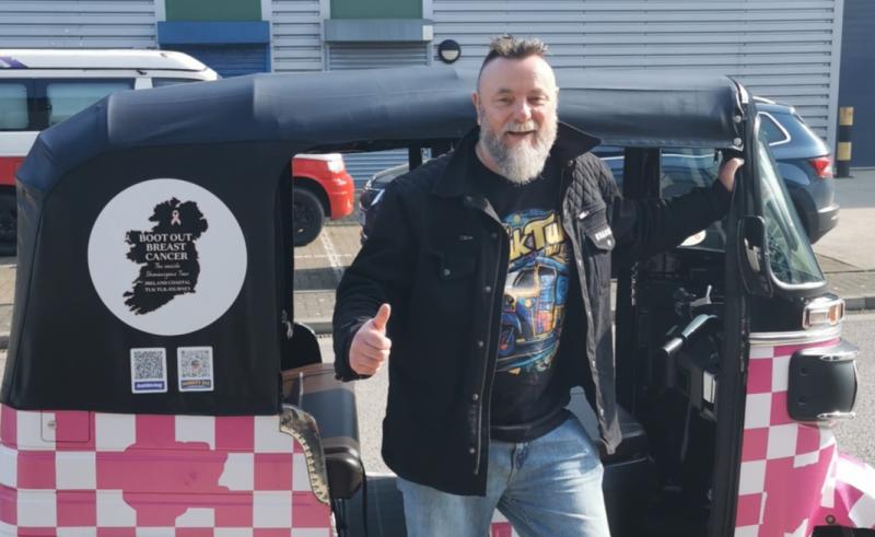 With three wheels and a sense of adventure, Dean Lambert will stop at Limerick for the Allianz Hurling Final with his tuk tuk in tow for charity