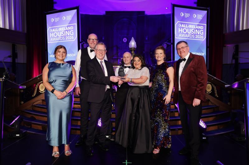 Apex wins All-Ireland Housing Award for life-changing Derry partnership