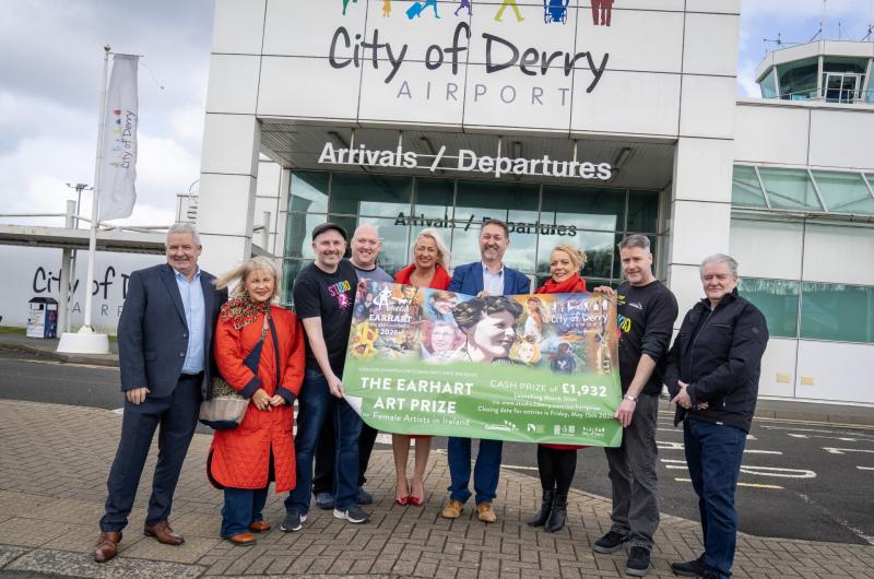 Earhart Art Prize 2026 celebrating the Female Artists of Ireland launched in Derry