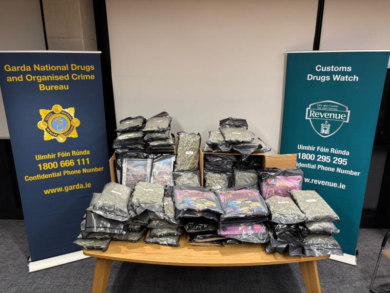 Two men charged after &euro;1 million worth of cannabis seized in Louth