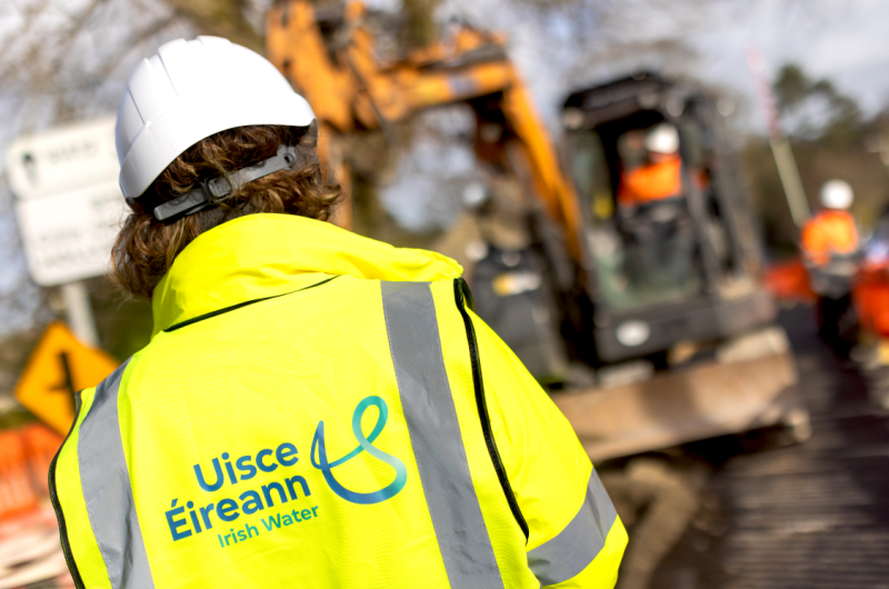 Uisce &Eacute;ireann crews repairing burst water main supplying Gortahork and Falcarragh 