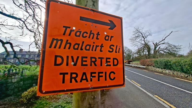 Diversion in place! Longford road users warned of 2 day road closure