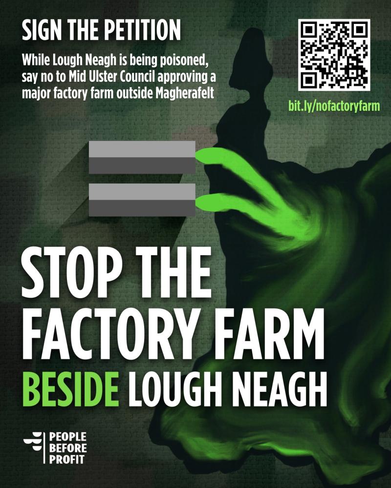 People Before Profit slam proposed Lough Neagh 'Mega-Farm'