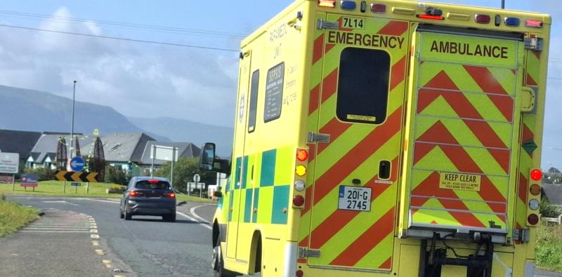 A Donegal man&rsquo;s journey to Galway through the fuel protests - by ambulance