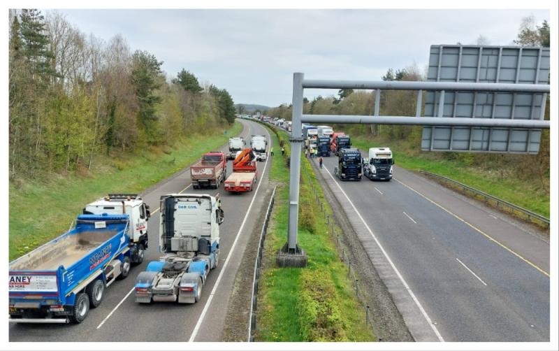 Irish Road Haulage Association not taking part in fuel protests while in negotiations