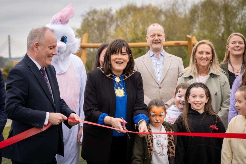 Mayor of Drogheda officially opens new play area at Rampart Green