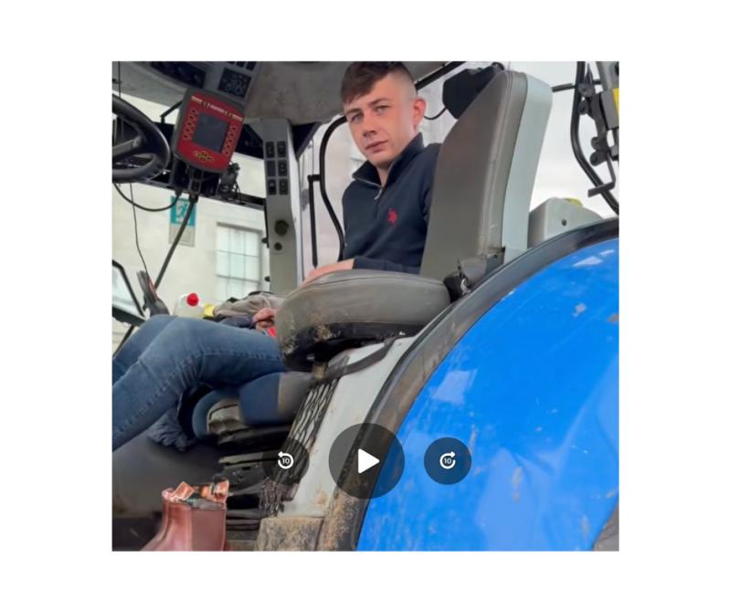 Young Carlow farmer sleeps overnight in tractor amid fuel protests nationwide