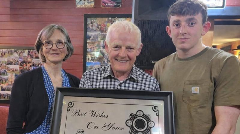 'Don't be a stranger' -  An Garda Siochana wish Jim Connolly a happy retirment