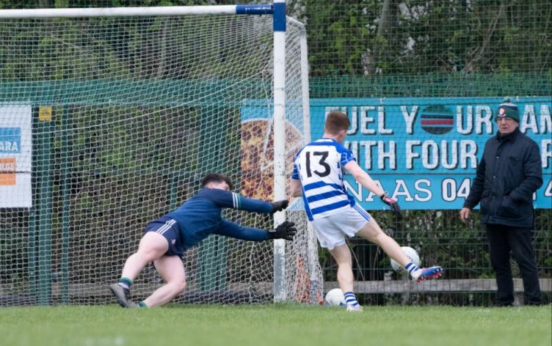 Fintan Quinn hat-trick helps Naas beat Sarsfields by staggering 19 points