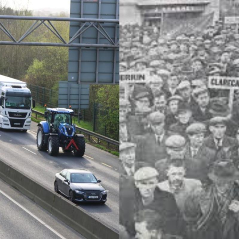 We spent 21 days outside government buildings, says Leitrim farmer as he tells protesters 'keep it up'