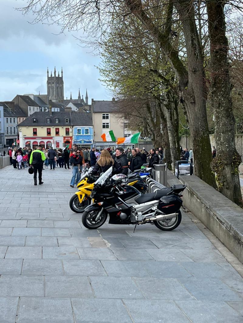 BREAKING: Bikers gather on The Parade ahead of more fuel protests in Kilkenny 