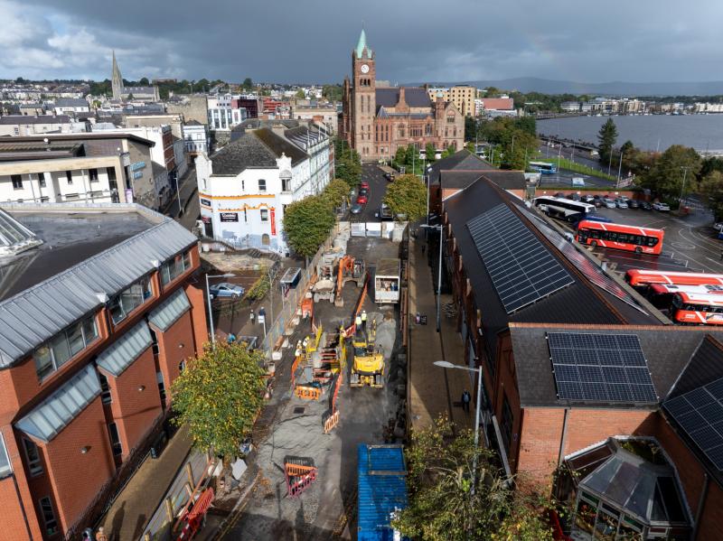 NI Water&rsquo;s Foyle Street Network Upgrades Project achieves Sustainable BREEAM Infrastructure Award
