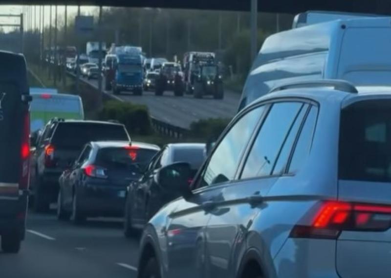 Disruption on Kildare routes continues due to protests and collisions 