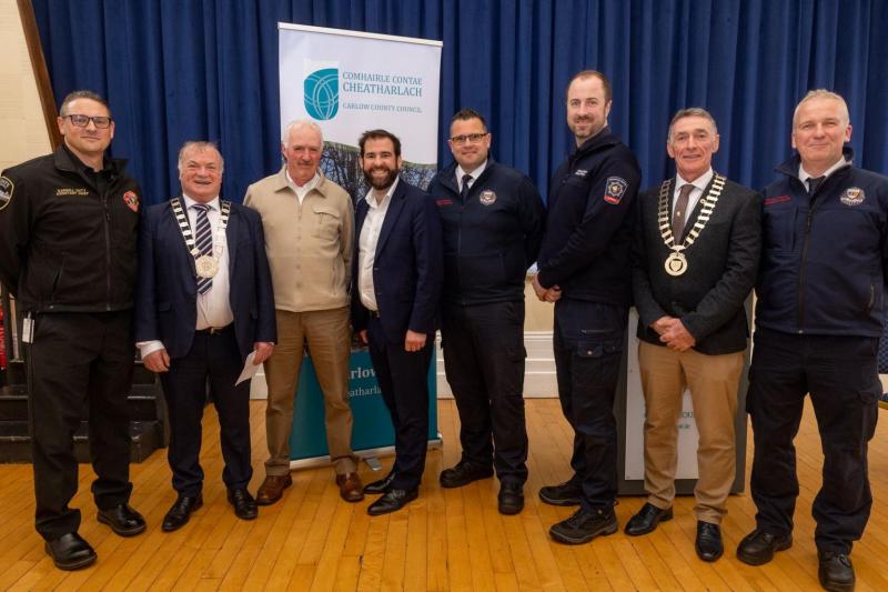 'A fantastic experience': Fire Chiefs from U.S and Sweden pay visit to Carlow 
