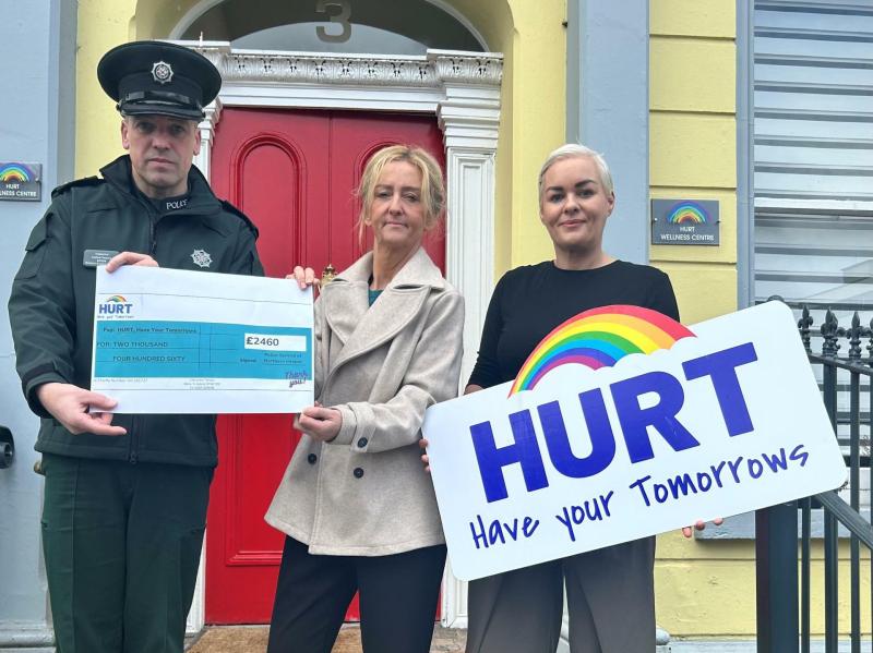 Derry charity HURT receives funding boost after forfeiture order granted
