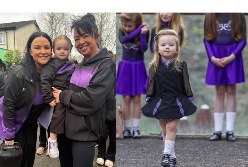 'Dancing since the day she was born' - Carlow girl (2) carries on family tradition 