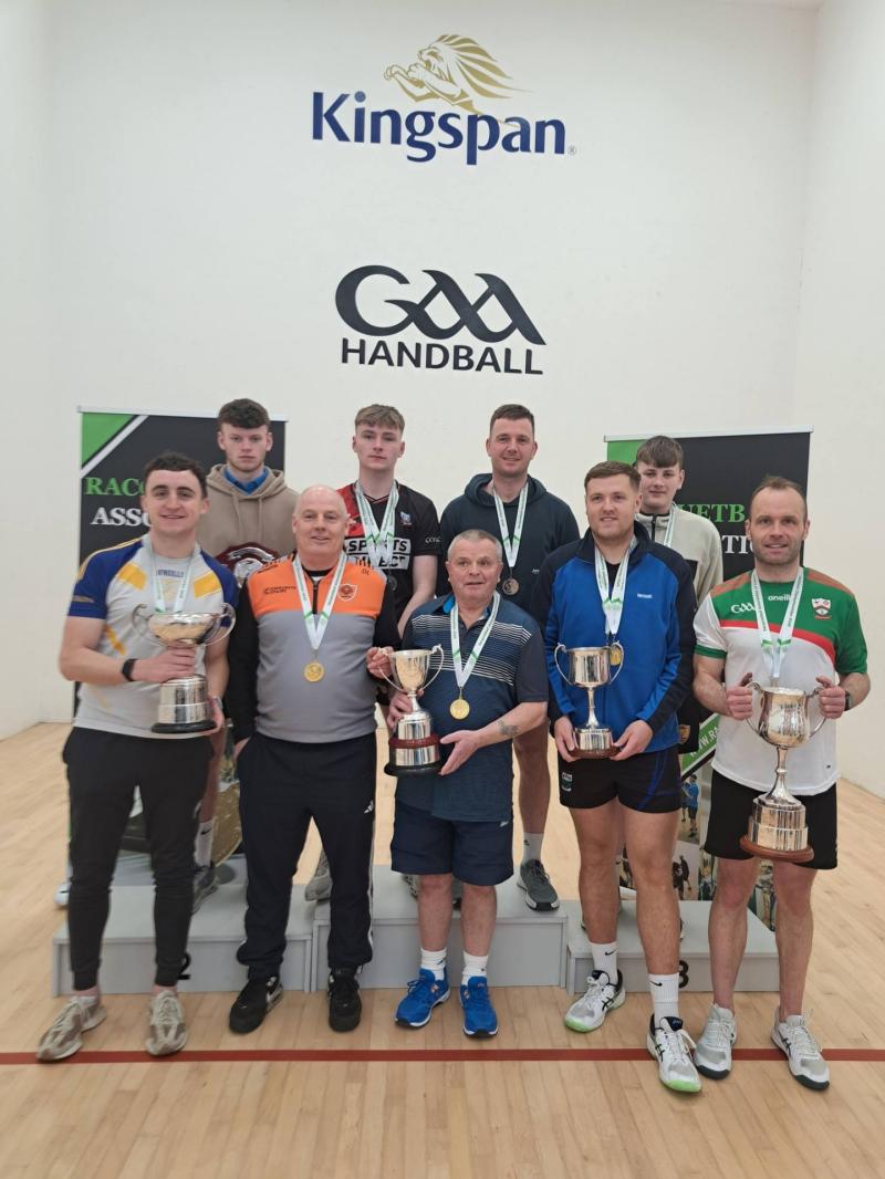 Kilkenny-based racquetball club wins big at All-Ireland Championships