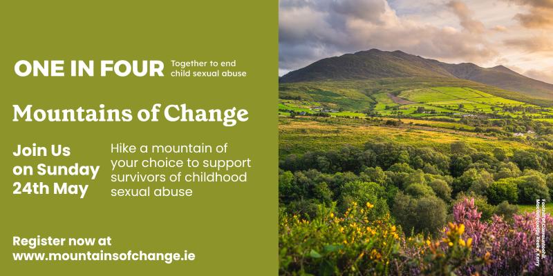 One in Four Ireland is calling on&nbsp;Waterford to hike for survivors of child sexual abuse